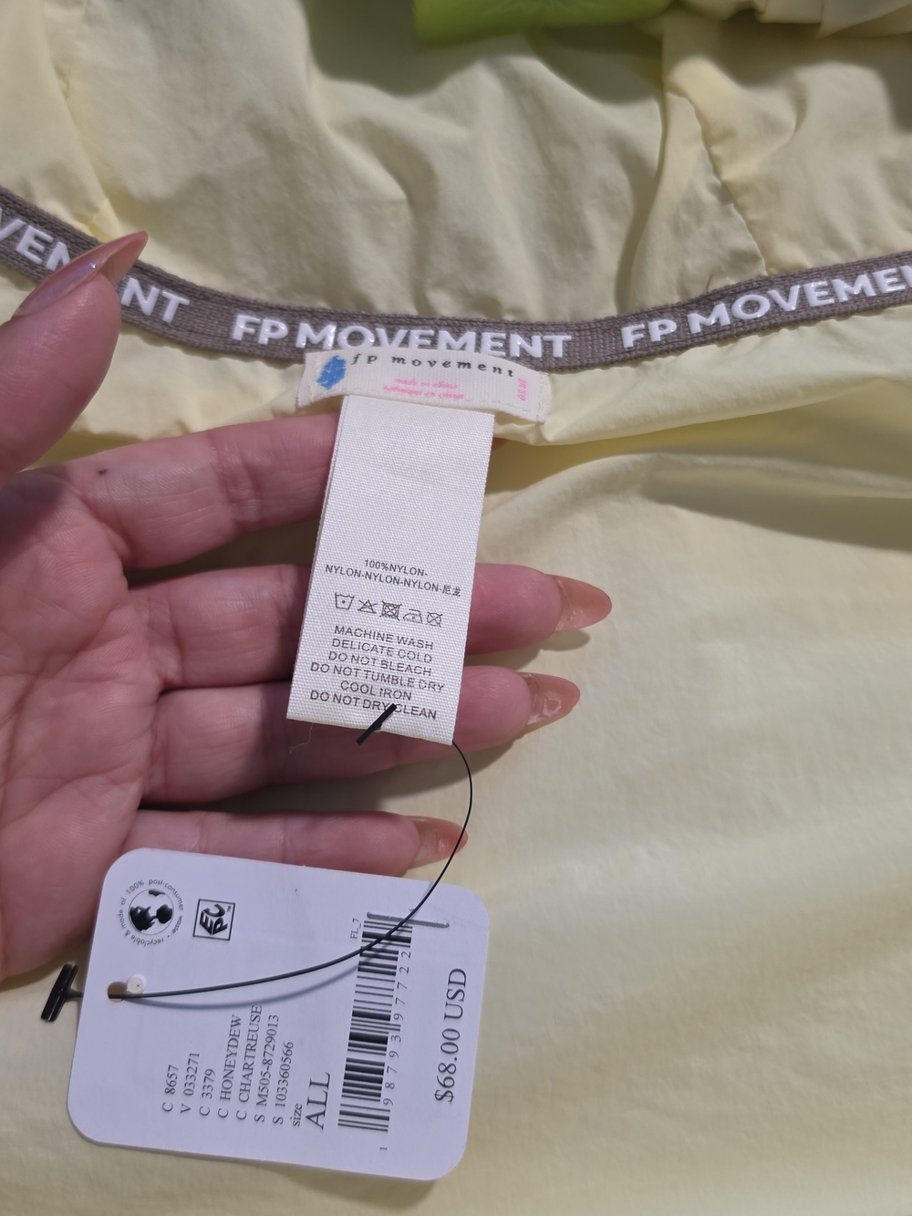 NWT Free People Denver Quilted Dickey - Picture 4 of 4